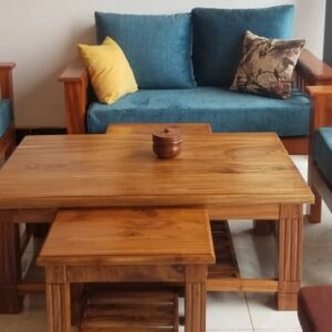 Premium Mahogany Living Room Set