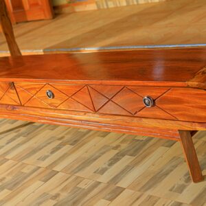 Beautiful TV Stand with Natural Finish