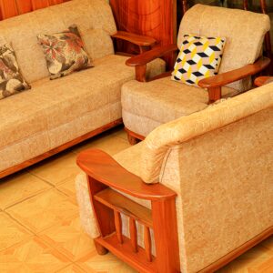 Six Seater Wooden Sofa