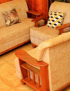 Six Seater Wooden Sofa